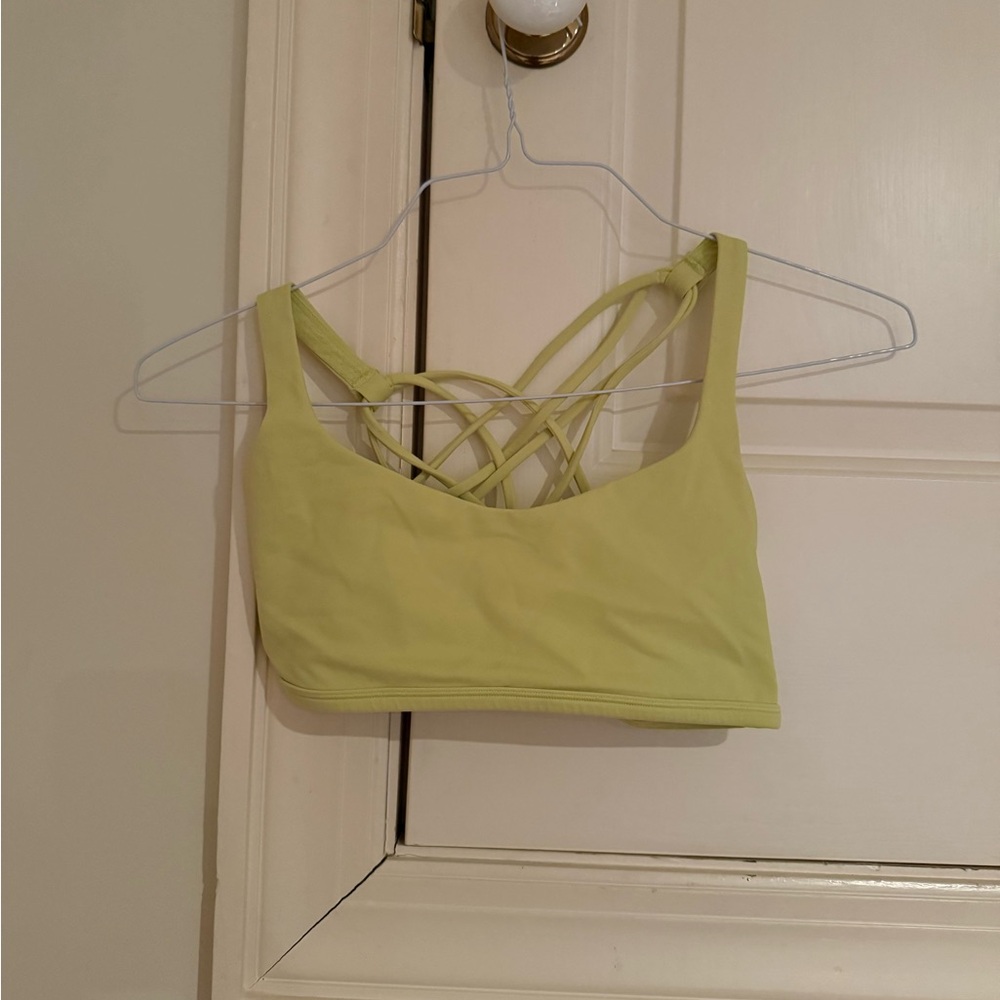 lululemon athletica Lime Sports Bra
